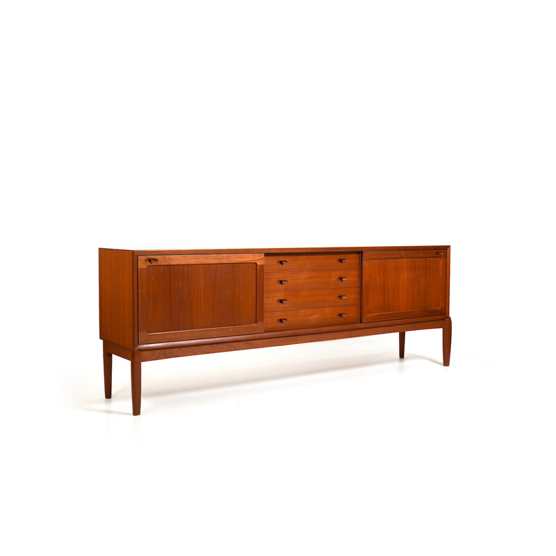 Vintage teak sideboard by Henry W. Klein for Bramin, Denmark 1960