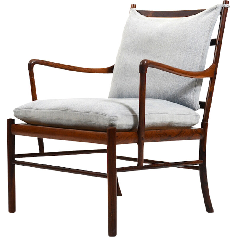 fauteuil colonial vintage - ole wanscher