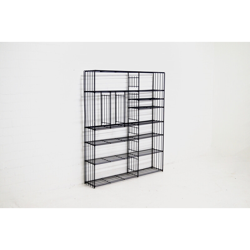 XL room divider bookcase by Tjerk Reijenga for Pilastro - 1950s