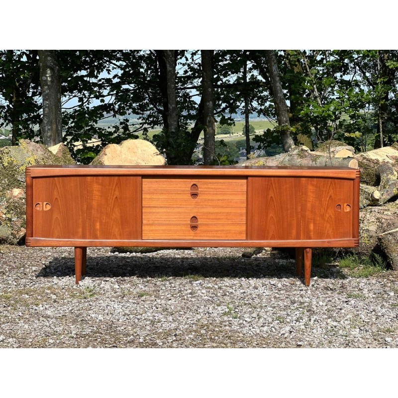 Vintage teak sideboard by Bramin, Denmark 1960