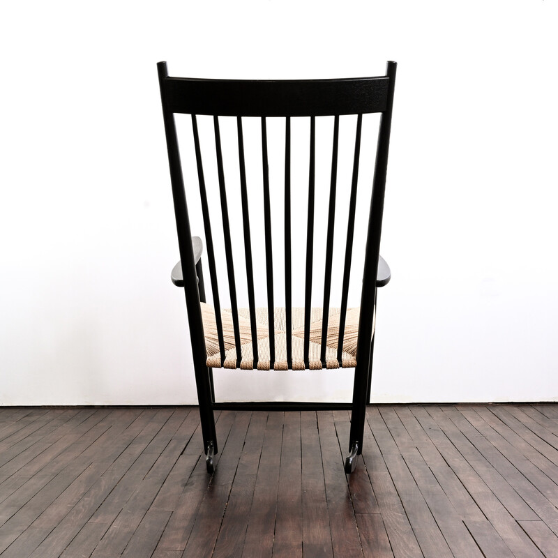 Vintage oak rocking chair by Hans Wegner for Frederica, 2020