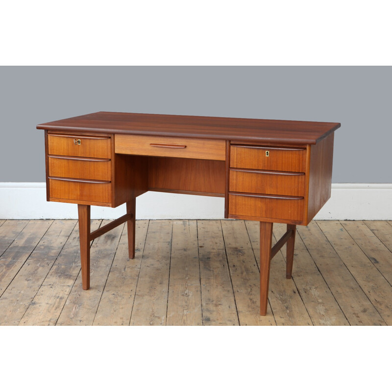 Danish teak desk - 1960s