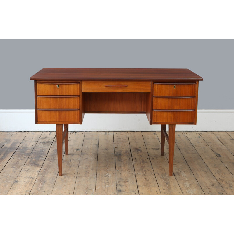 Danish teak desk - 1960s