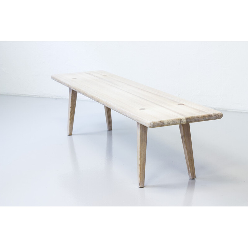 Banc en pin massif de Carl Malmsten - 1950