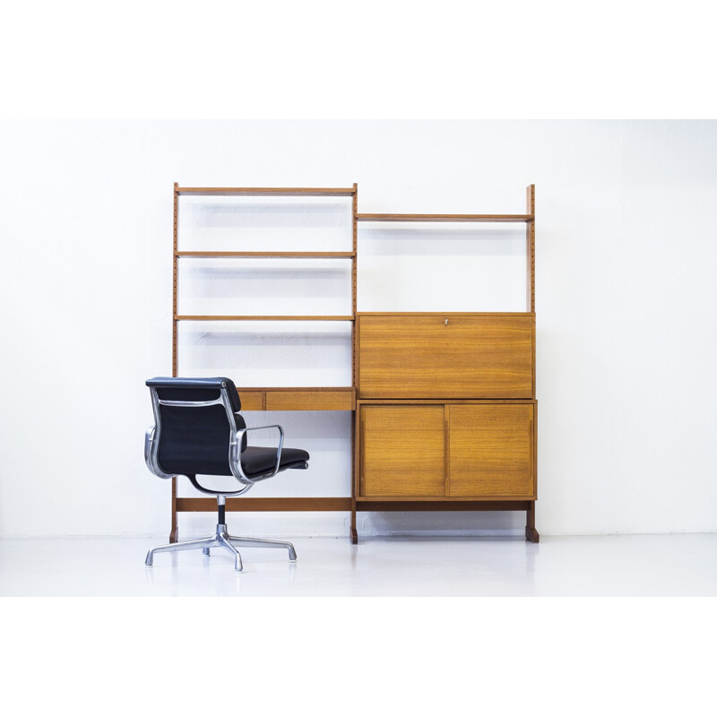 Teak freestanding Parad bookshelf - 1960s 