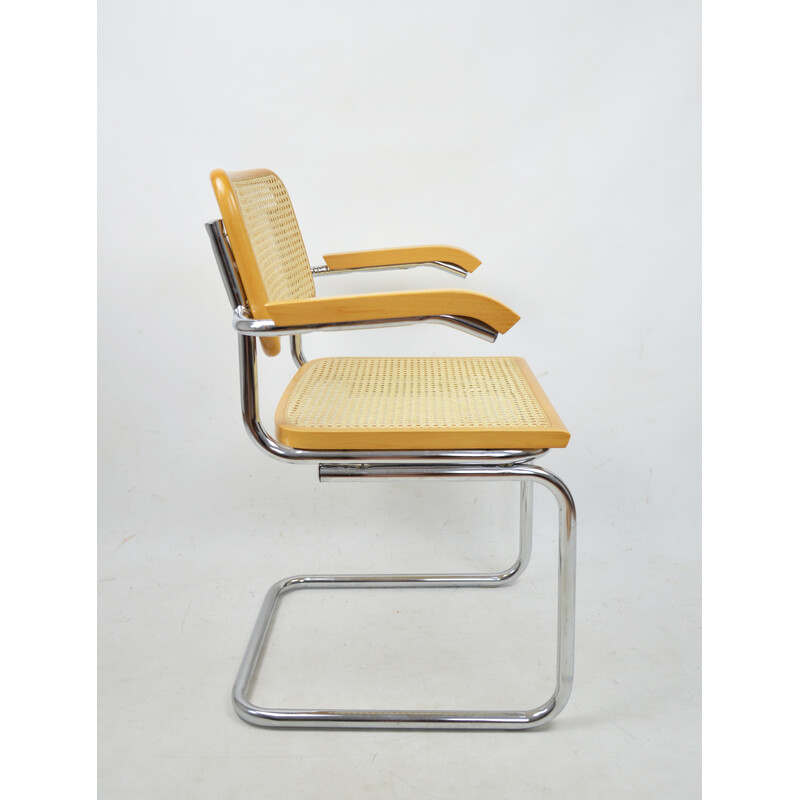 Vintage beechwood armchair, 1970