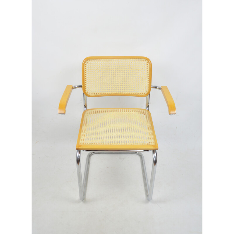 Vintage beechwood armchair, 1970