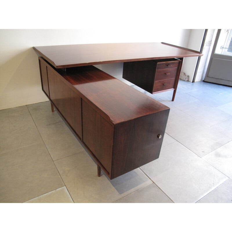 "Executive" desk in rosewood, Arne VODDER - 1960s