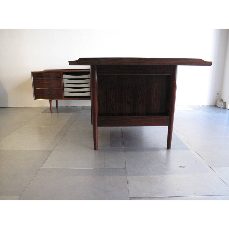 "Executive" desk in rosewood, Arne VODDER - 1960s