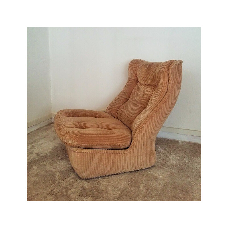 Orchid armchair by Michel Cadestin for Airborne - 1970s