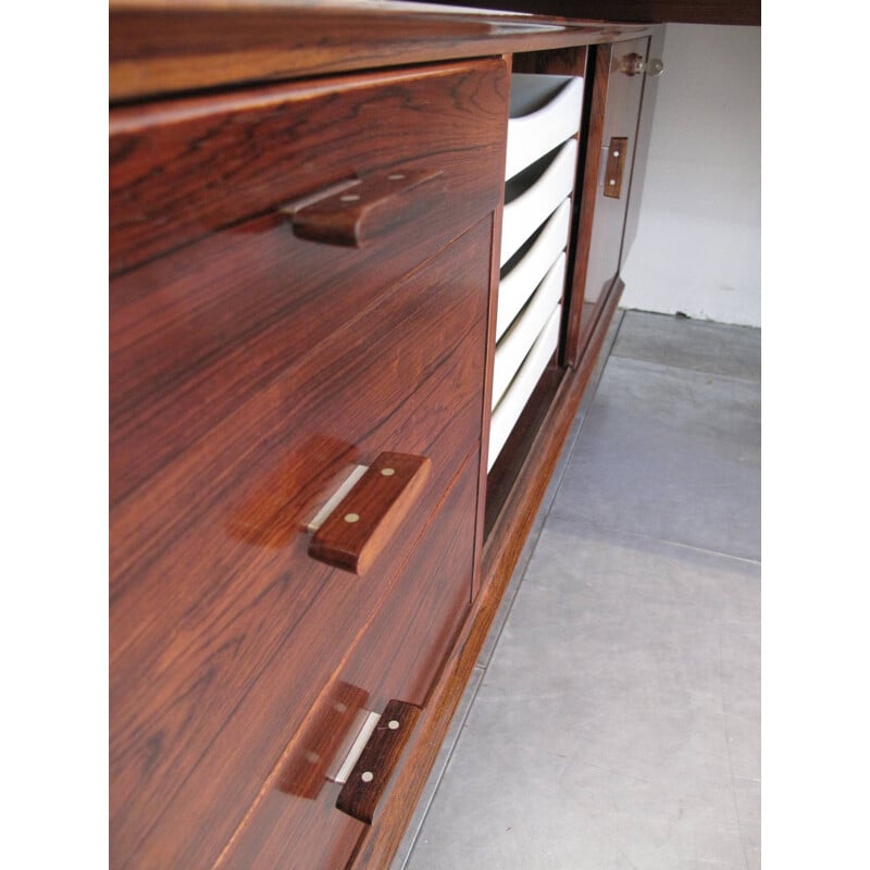 "Executive" desk in rosewood, Arne VODDER - 1960s