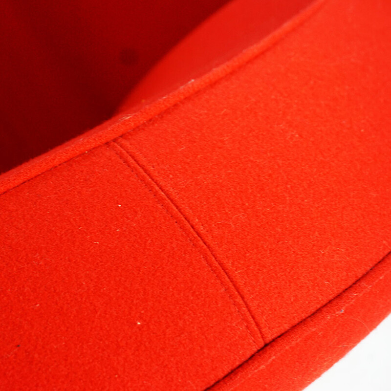 Vintage red easy chair by Ron Arad for Poltrona Moroso, Italy 1988