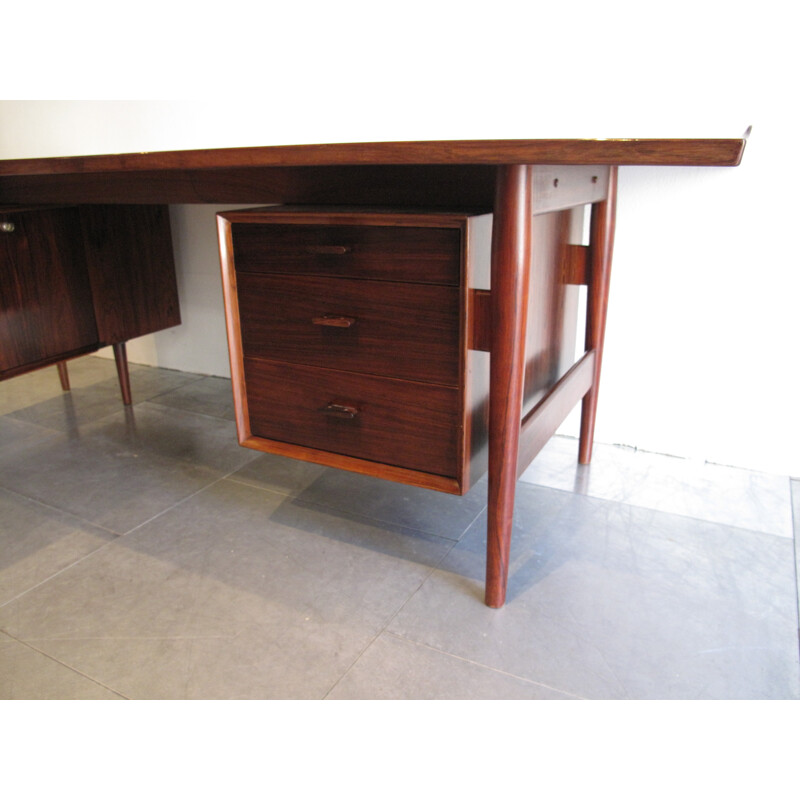 "Executive" desk in rosewood, Arne VODDER - 1960s