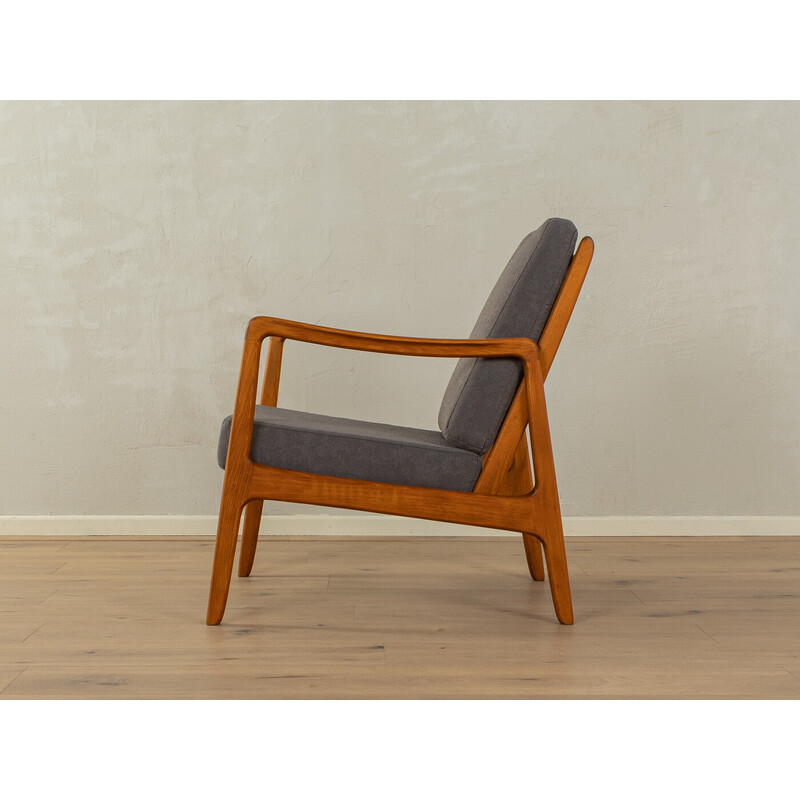 Vintage armchair in beech and teak by Ole Wanscher for France and Daverkosen, Denmark 1950