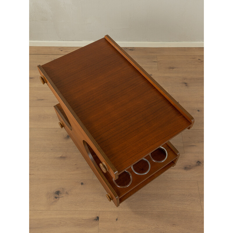 Vintage bar cabinet in teak veneer, Germany 1970