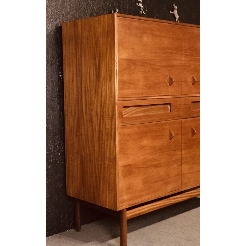 Vintage teak highboard by Tom Robertson for McIntosh, Scotland 1970