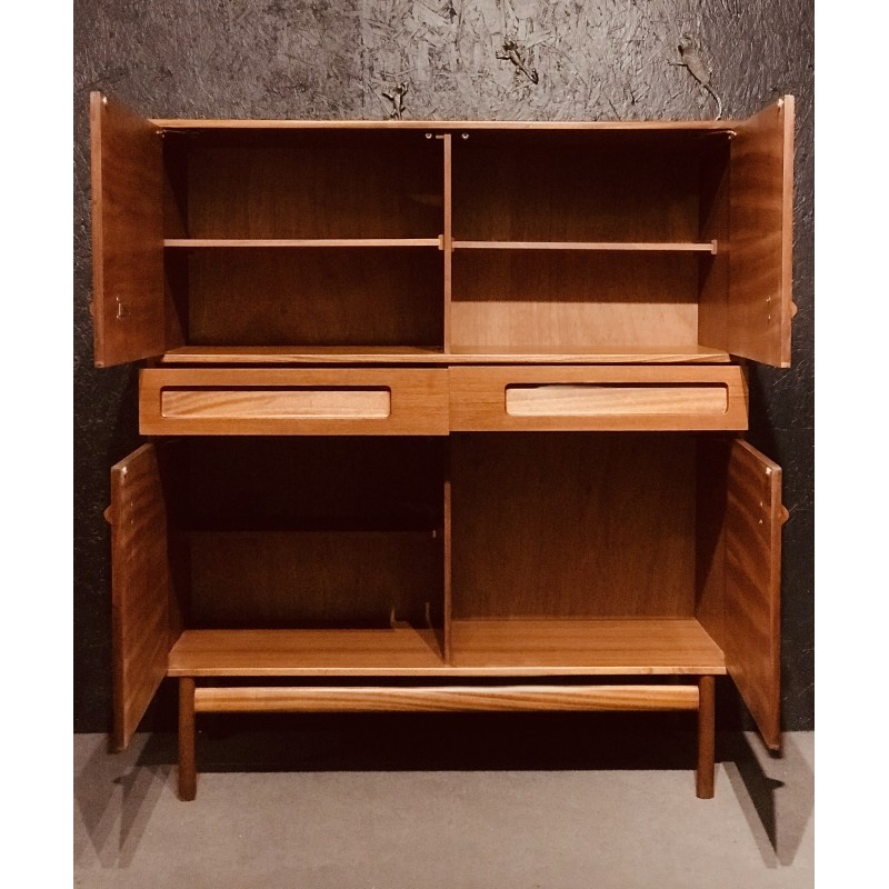 Vintage teak highboard by Tom Robertson for McIntosh, Scotland 1970