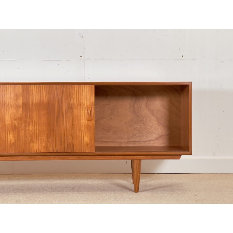 Vintage teak sideboard by Clausen and Son, Denmark 1960