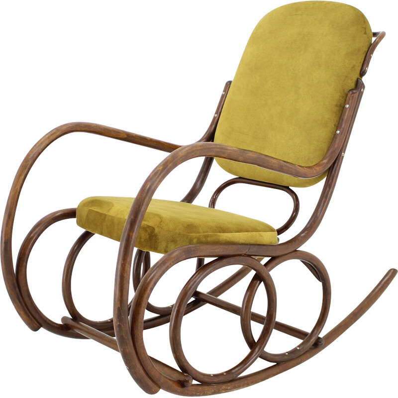 Vintage rocking chair for Ton, Czechoslovakia 1960