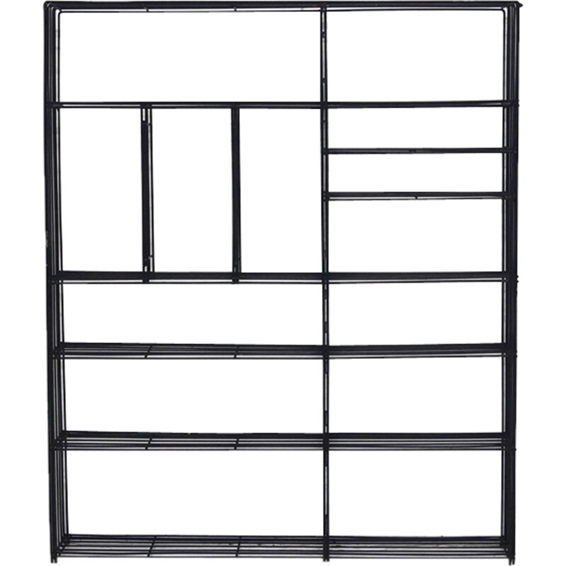 XL room divider bookcase by Tjerk Reijenga for Pilastro - 1950s