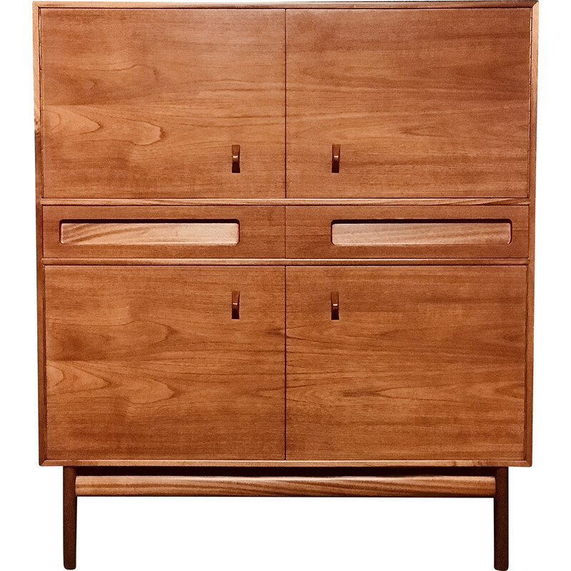 Vintage teak highboard by Tom Robertson for McIntosh, Scotland 1970