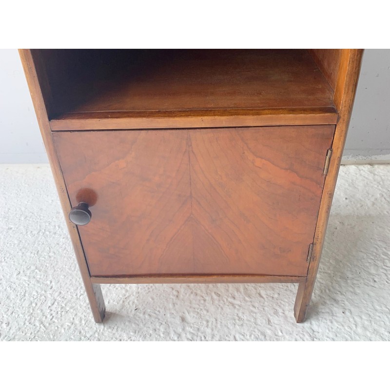 Vintage maple bedside cabinet, United Kingdom 1930