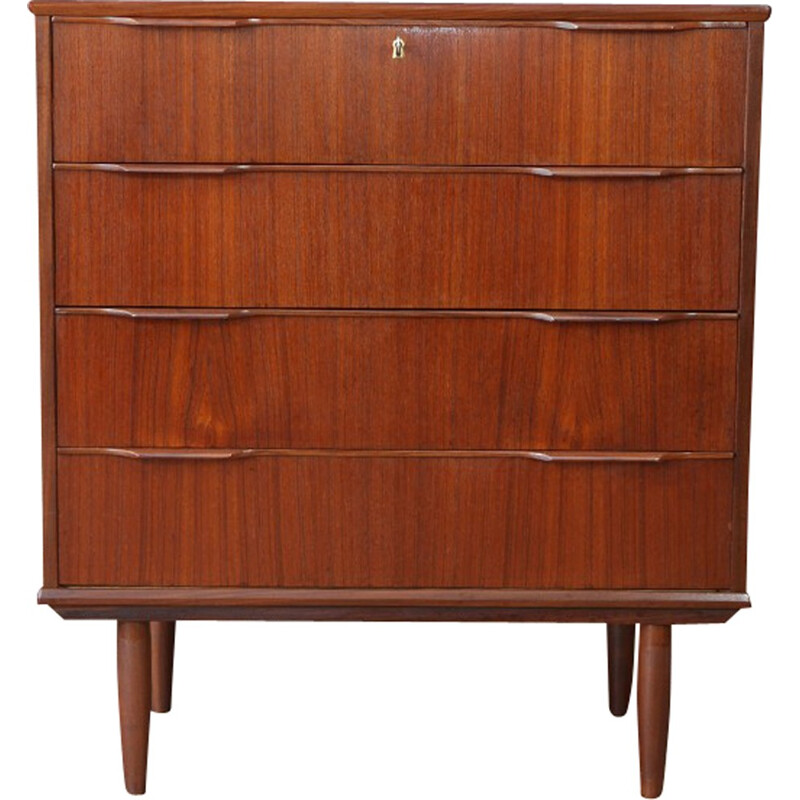 Danish vintage teak chest of drawers - 1960s