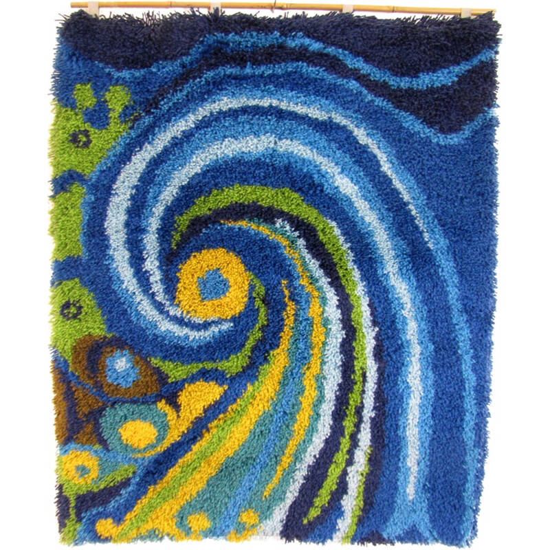 Decorative wall carpet from the - 1970s