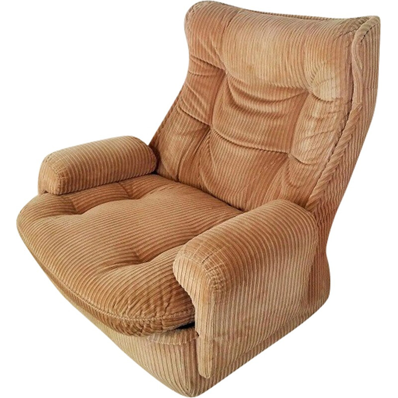 Fauteuil Orchidée clair par Michel Cadestin pour Airborne - 1970