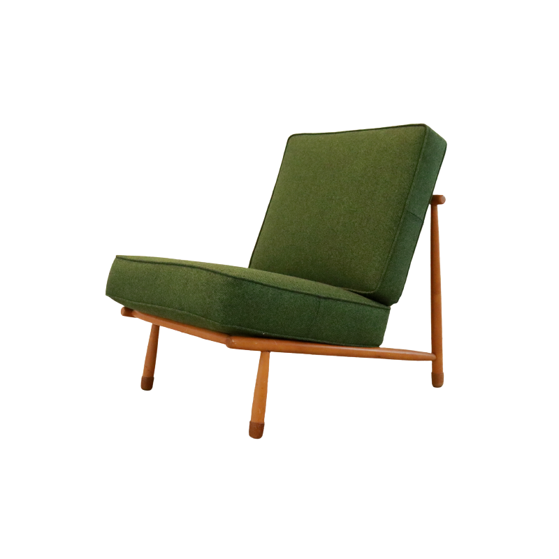 Vintage-Sessel aus Buche von Alf Svensson für Dux, 1950