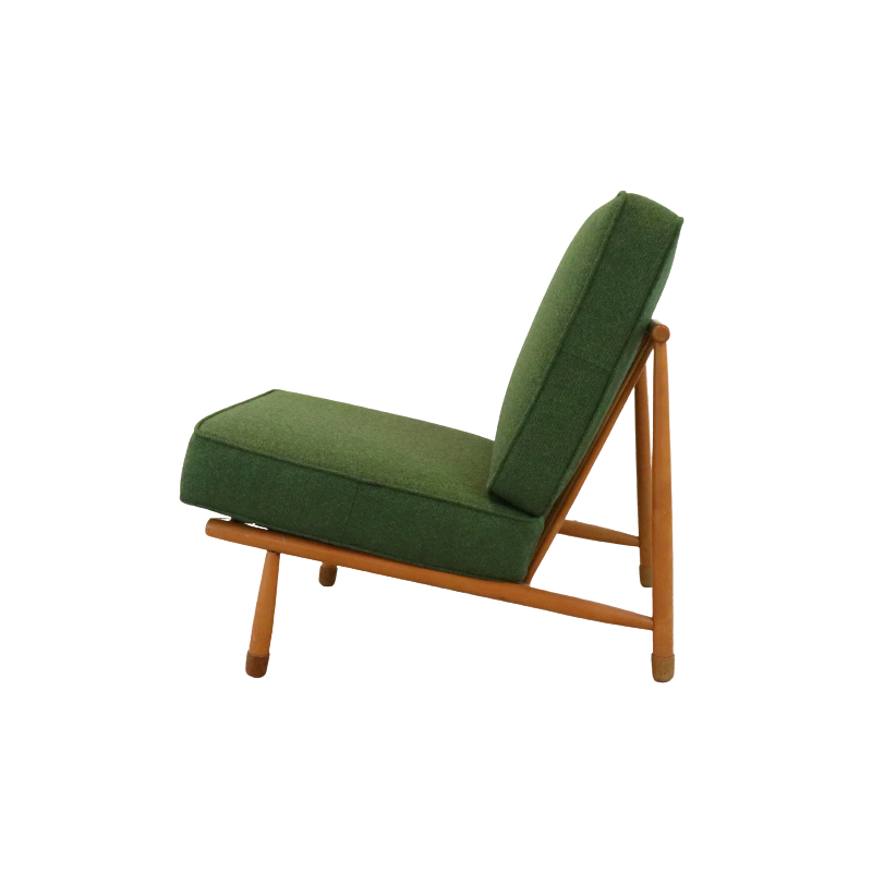 Vintage-Sessel aus Buche von Alf Svensson für Dux, 1950