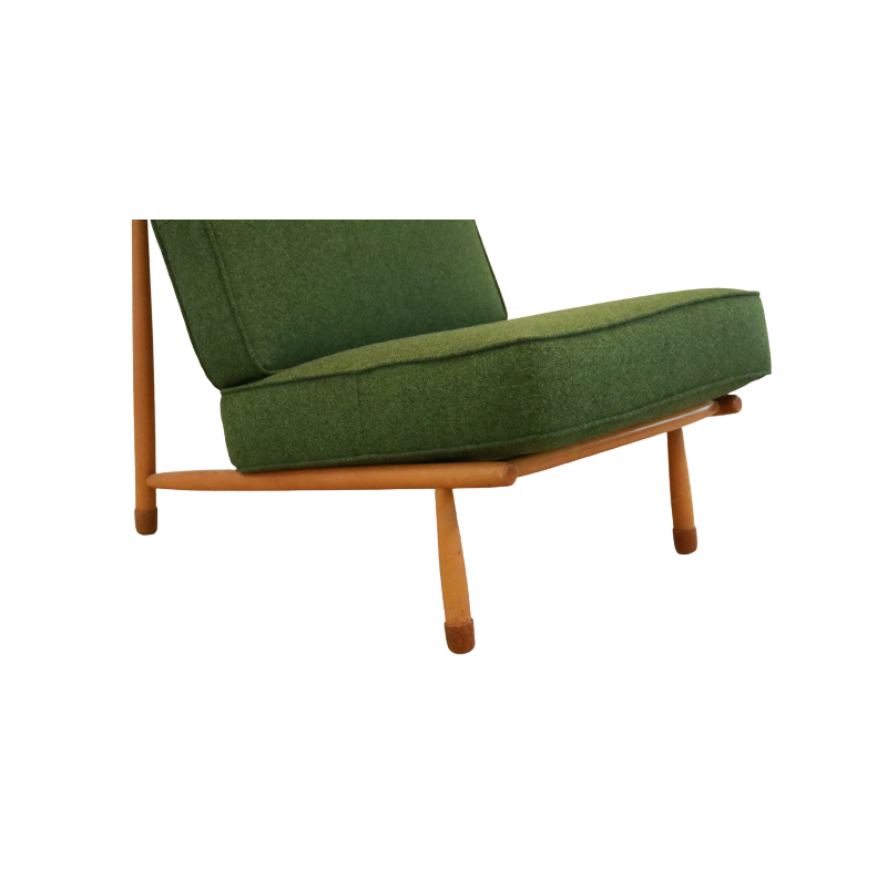 Vintage beech armchair by Alf Svensson for Dux, 1950