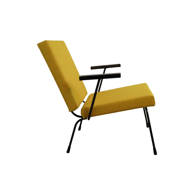 Vintage-Sessel Modell 415/1401 aus Eisen und Bakelit, 1954