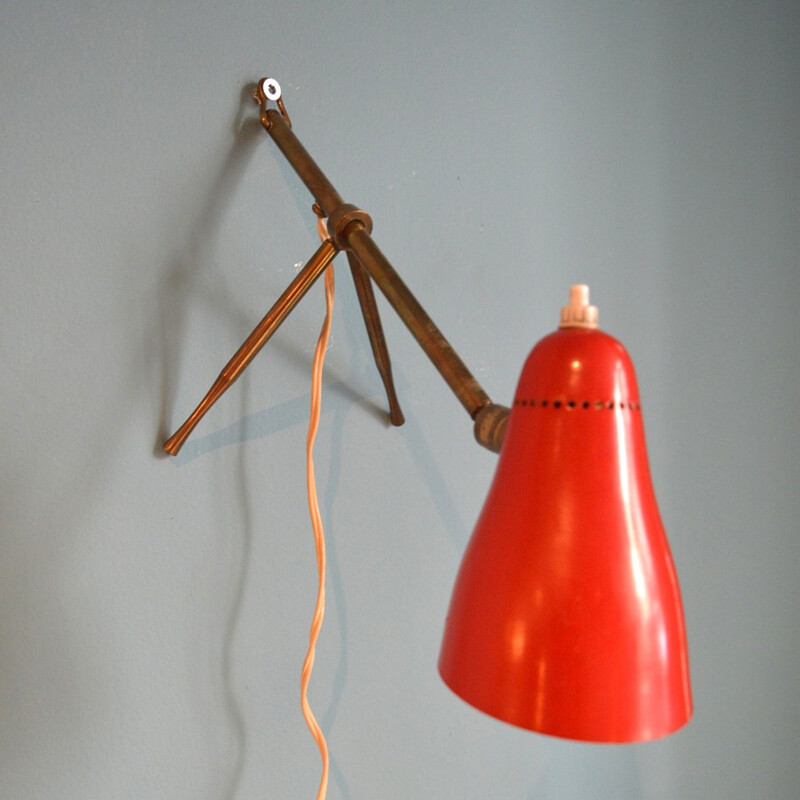 Table lamp by Giuseppe Ostuni for OLuce - 1960s