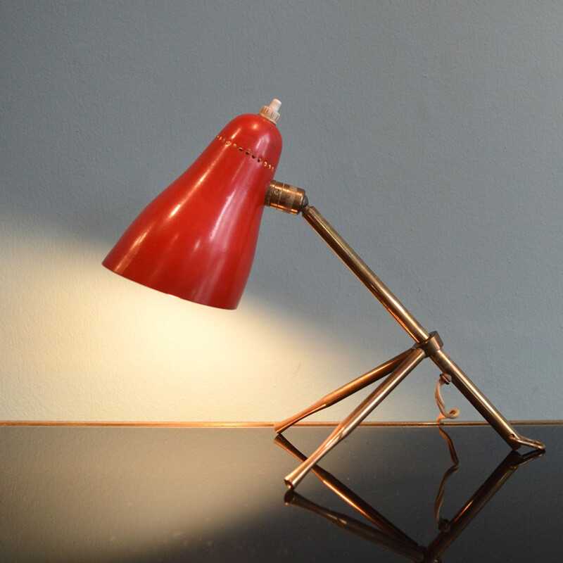 Table lamp by Giuseppe Ostuni for OLuce - 1960s