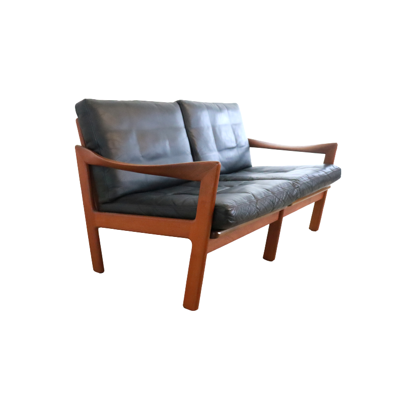 Vintage teak sofa by Illum Wrapso for Niels Eilersen, Denmark