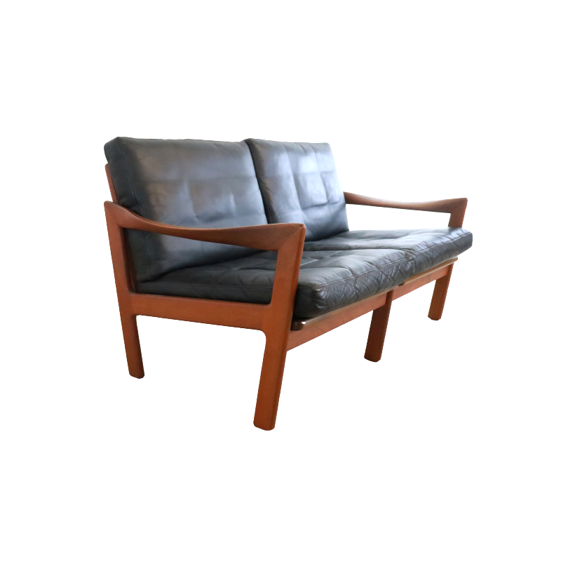 Vintage teak sofa by Illum Wrapso for Niels Eilersen, Denmark