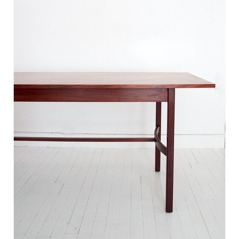 Mid-century rectangular teak table - 1960s