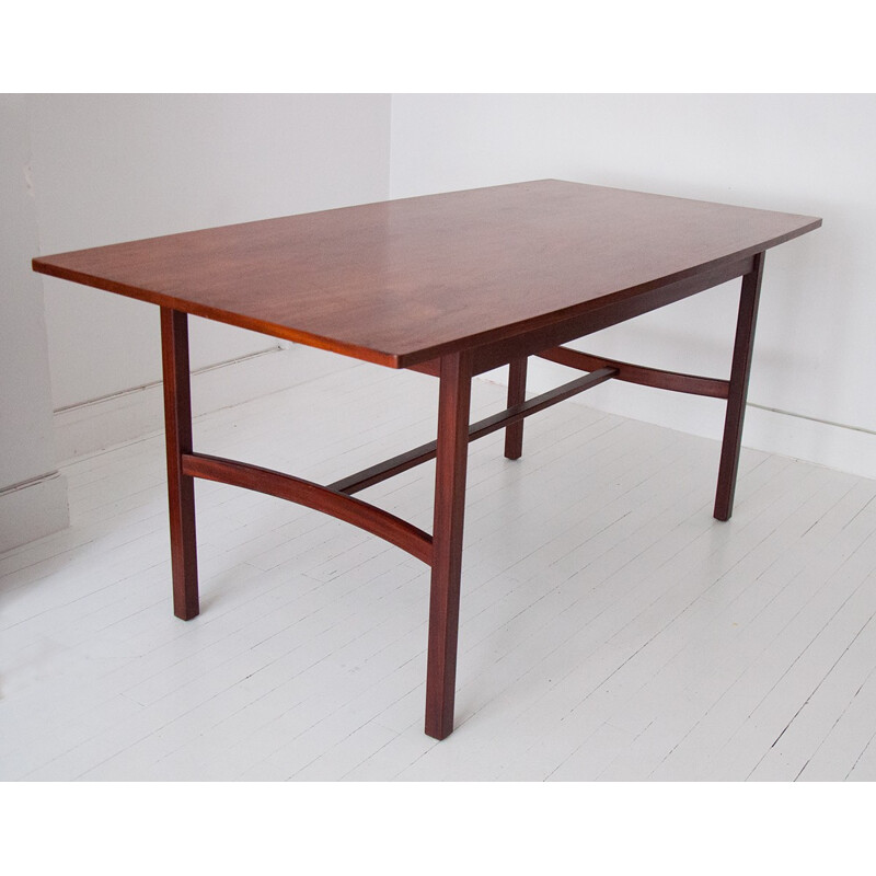 Mid-century rectangular teak table - 1960s