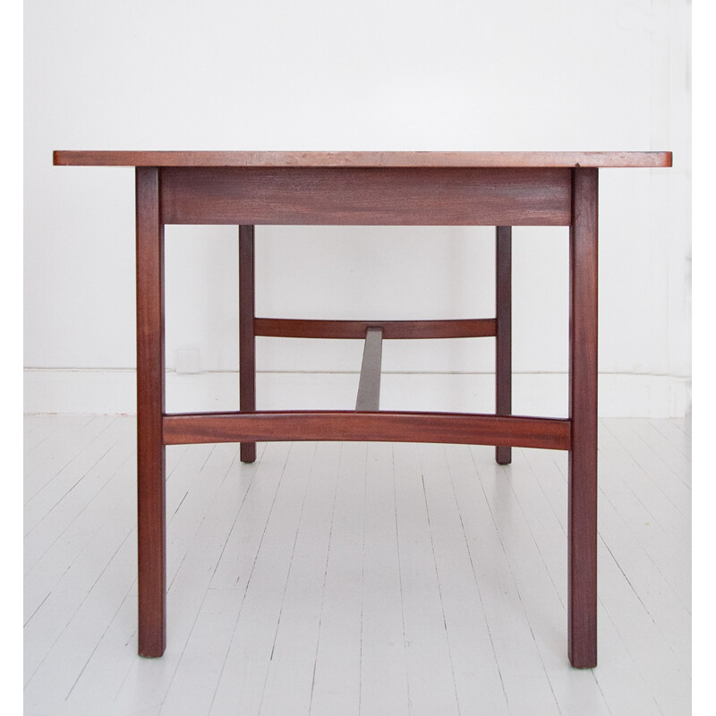 Mid-century rectangular teak table - 1960s