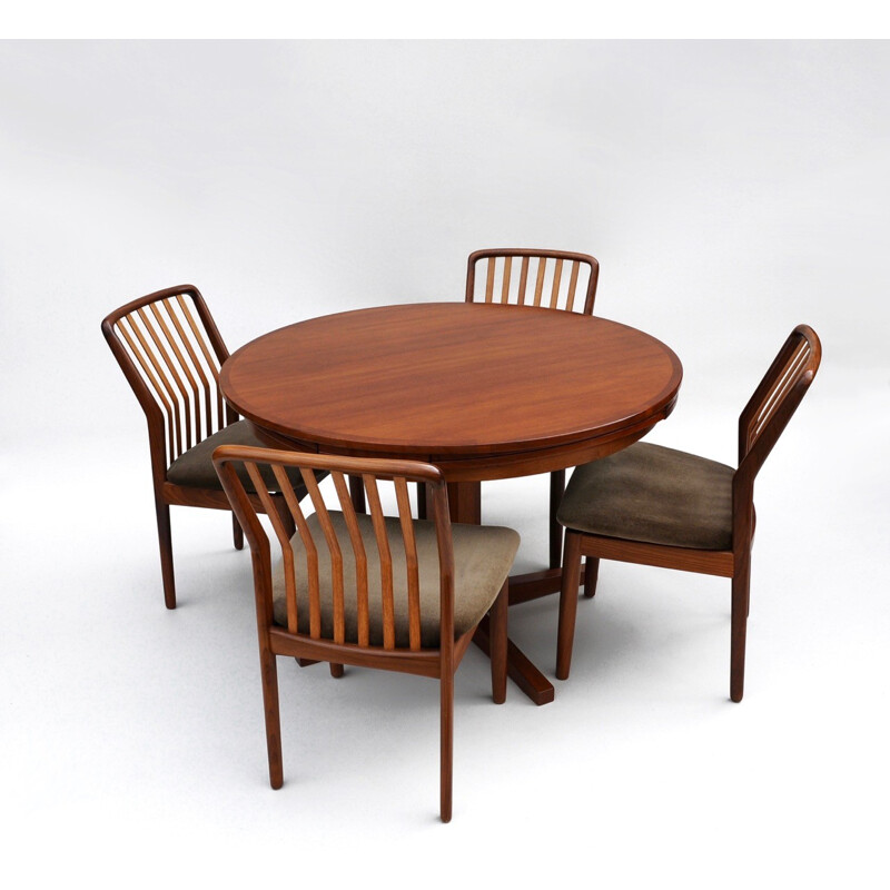 Set of 6 Danish dining chairs by Svend Aage Madsen - 1960