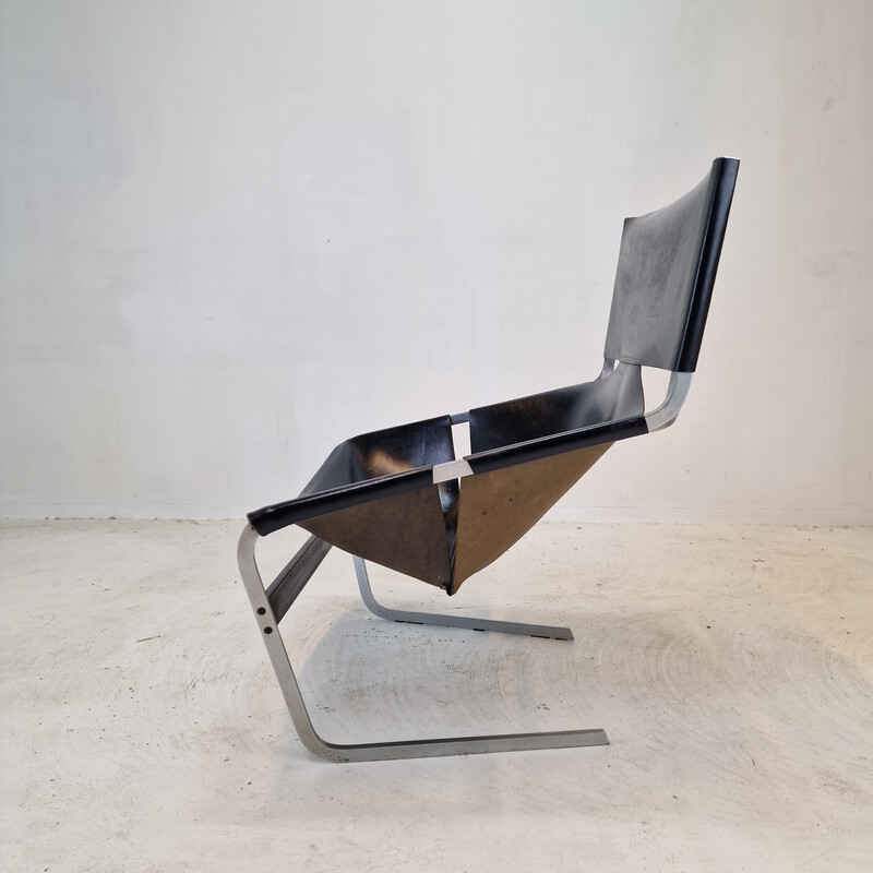 Vintage-Stuhl Modell F444 aus Metall von Pierre Paulin für Artifort, 1960