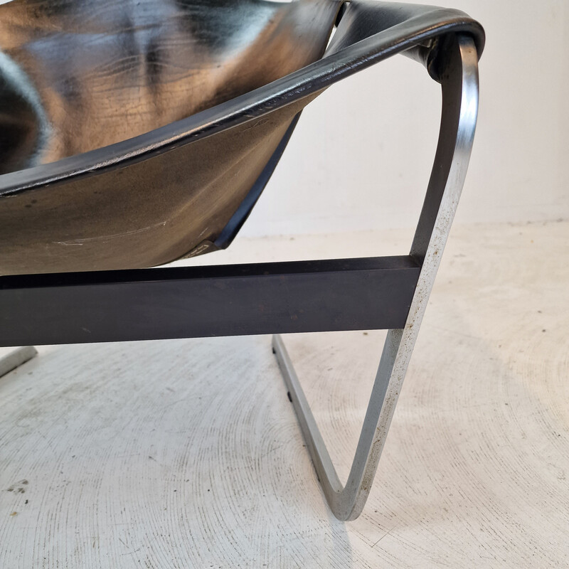 Vintage chair model F444 in metal by Pierre Paulin for Artifort, 1960