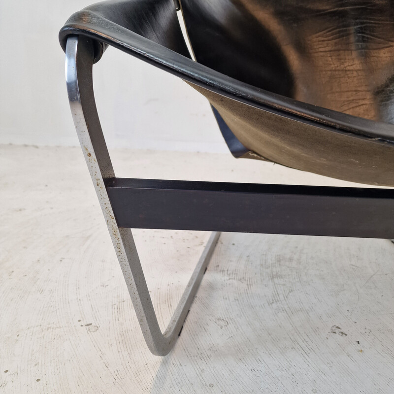 Vintage chair model F444 in metal by Pierre Paulin for Artifort, 1960