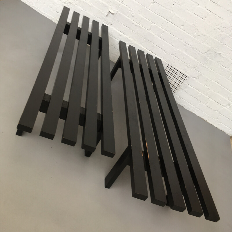 BZ71 bench by Martin Visser Slat for 't Spectrum, Holland - 1960s