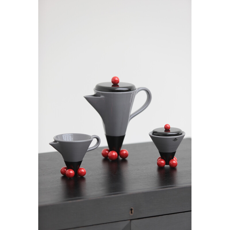 Vintage coffee service by Pietro d'Amato for Costantini l'Ogetto, Italy 1980
