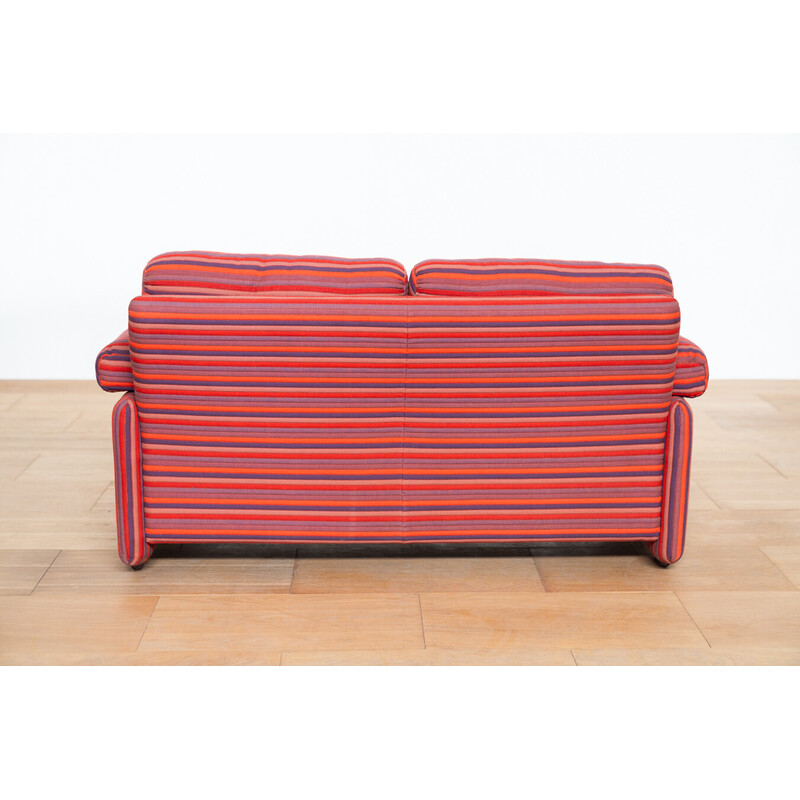 Vintage fabric sofa by by Tobia Scarpa for C and B, Italy 1970
