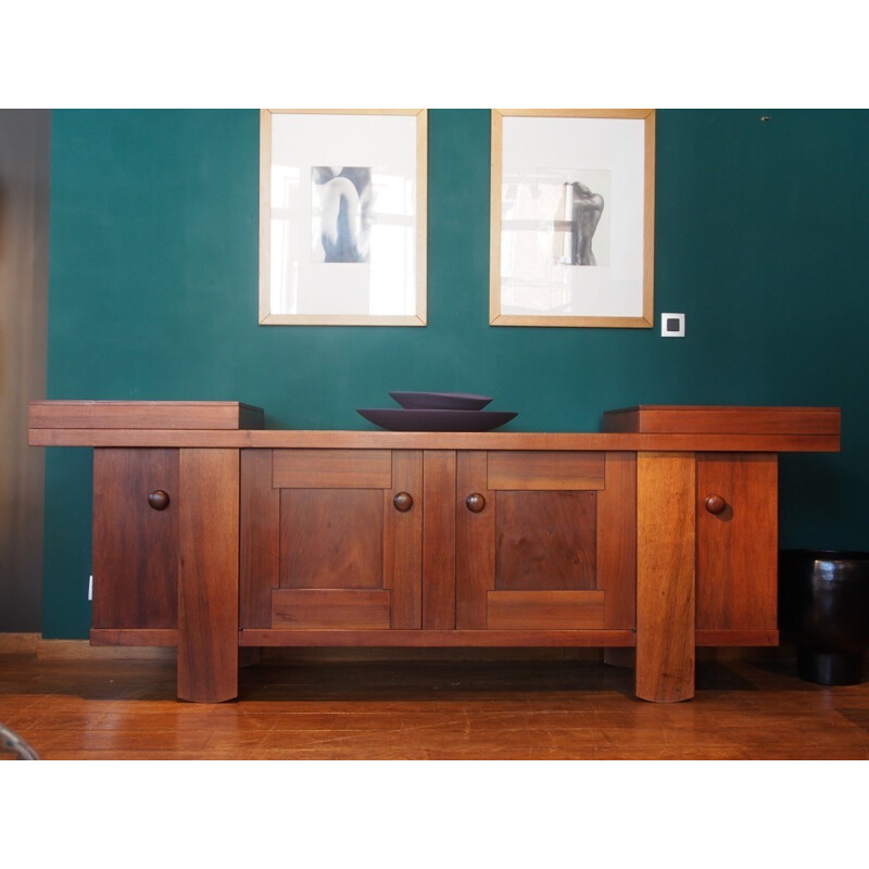 Italian sideboard furniture by Silvio copolla for Bernini - 1960s