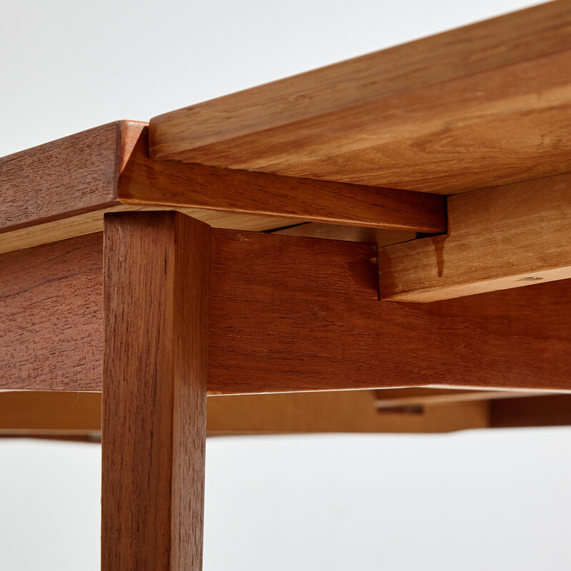 Vintage teak table by Henry Kjærnulf for Vejle, 1960