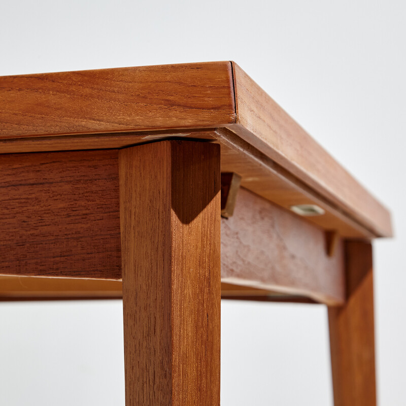 Vintage teak table by Henry Kjærnulf for Vejle, 1960